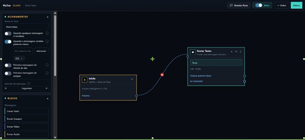 Flow Builder WhatyX