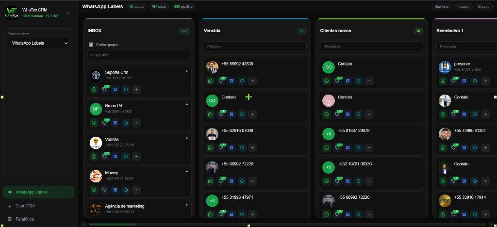 Kanban CRM WhatyX